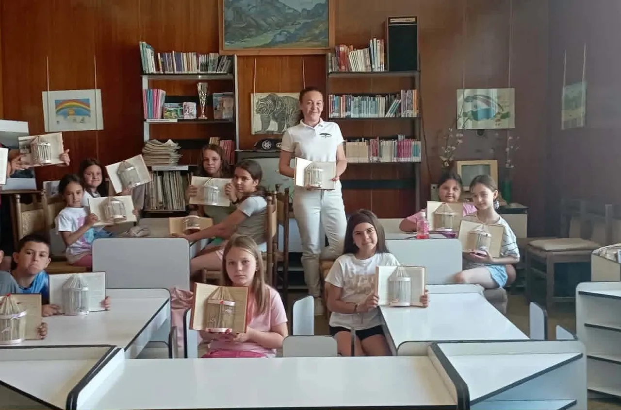 Децата откриха магията на книгите в Кресна
