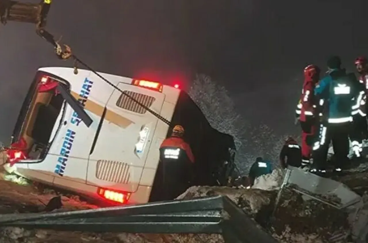 Автобус е обърна в Турция, четирима загинаха