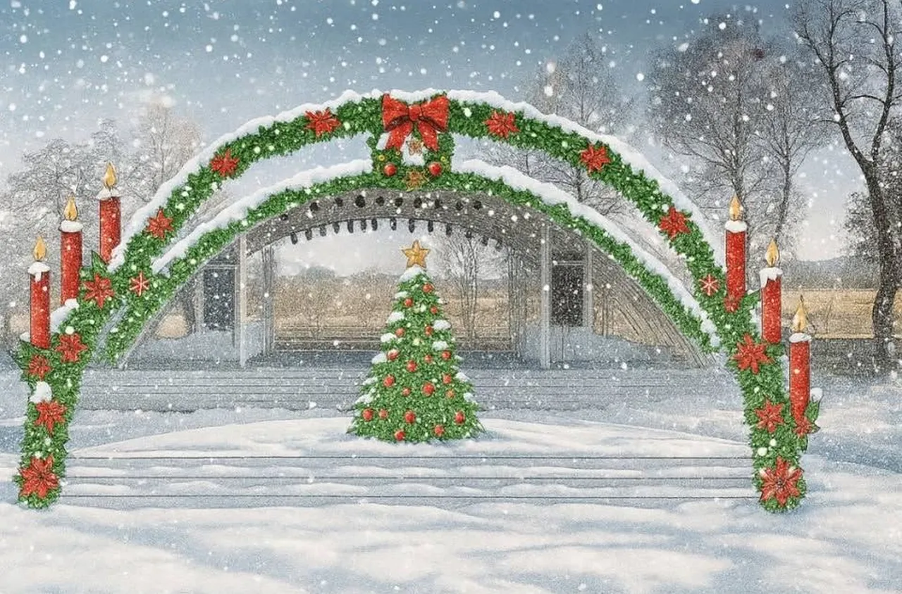 Банско посреща зимата с вълшебно коледно село в комплекс "Бяла сцена"