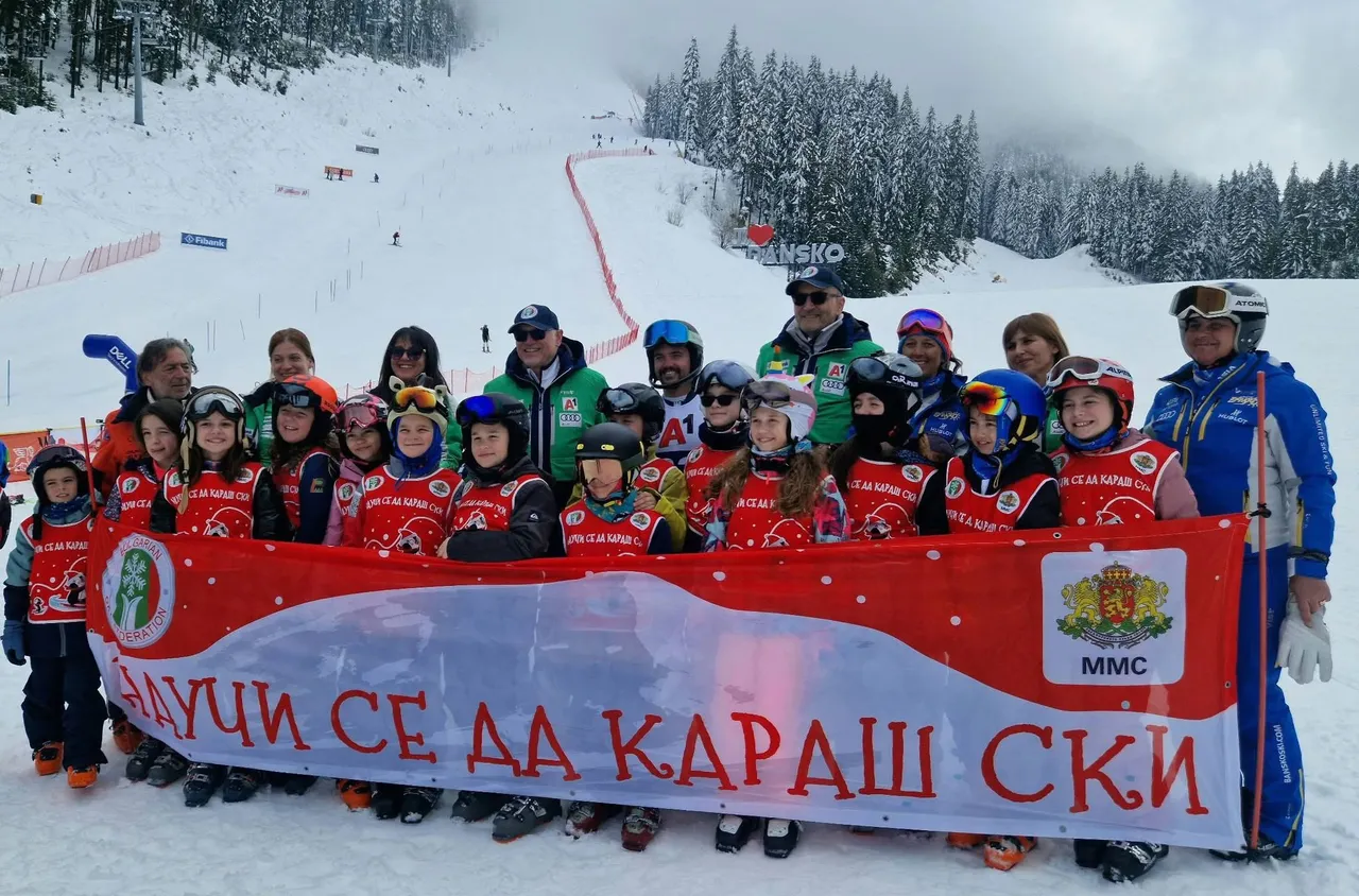 Алберт Попов награди деца от ски проекта на БФСки в Банско