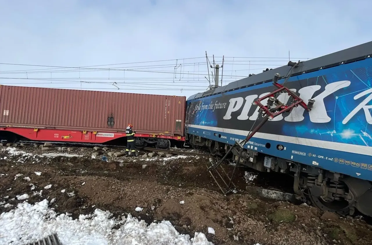 Влак се вряза в два дерайлирали вагона в Румъния, има загинал