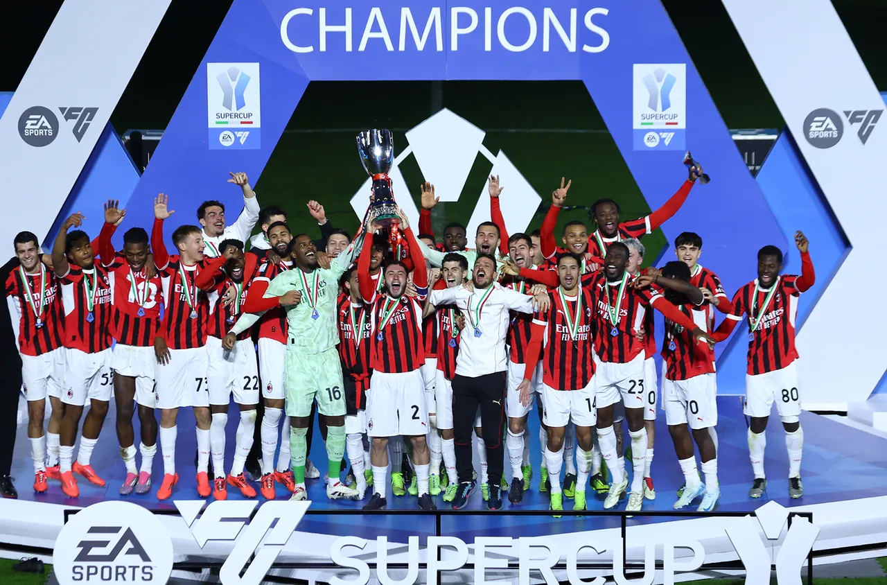 Милан е новия супершампион на Италия