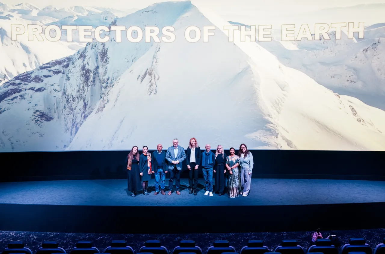 Красотата на Пирин бе показана на една от най-големите европейски кино стени