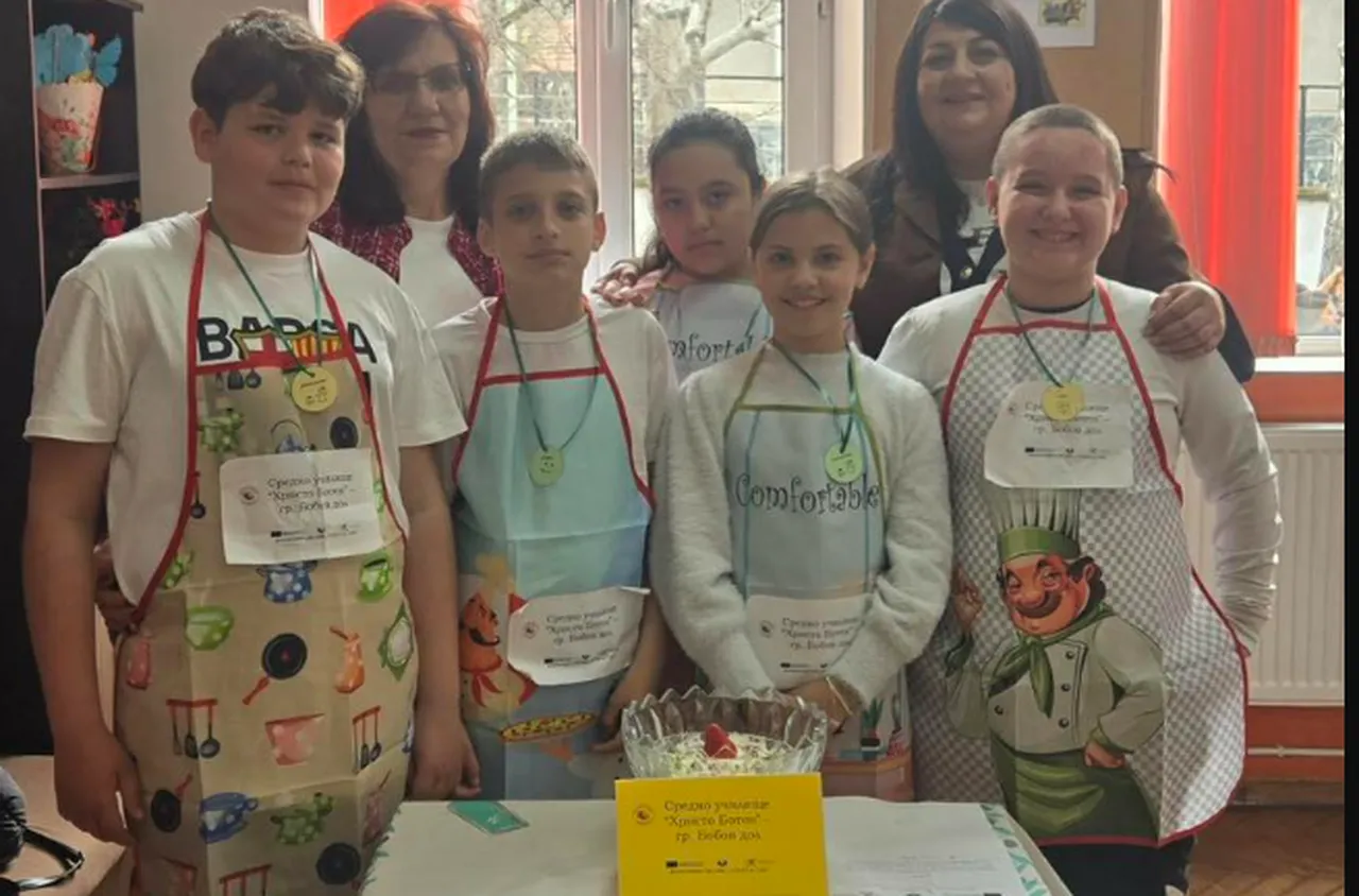 Ученици от Бобов дол с първо място в кулинарно състезание