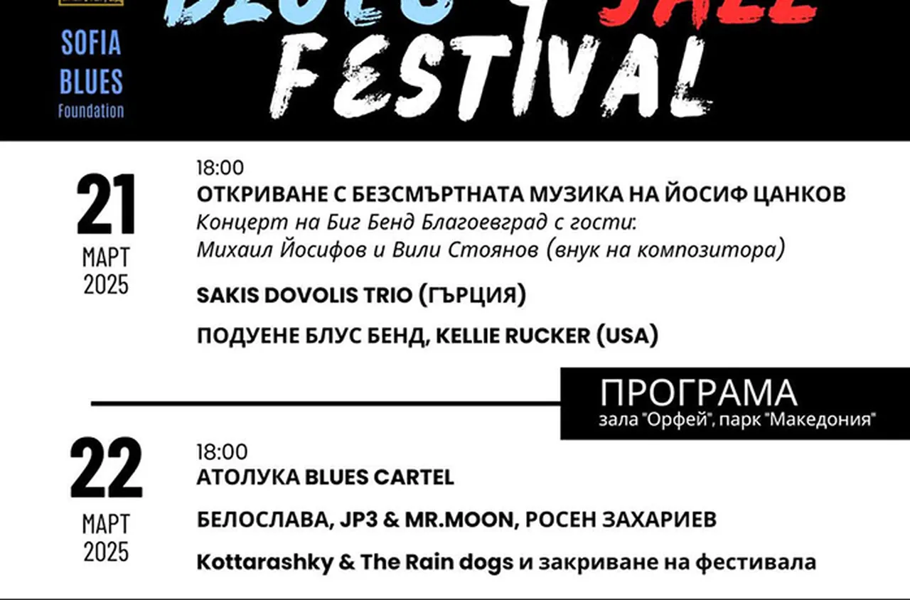 Foltin отменят участието си в тазгодишното издание на Blagoevgrad Blues&Jazz