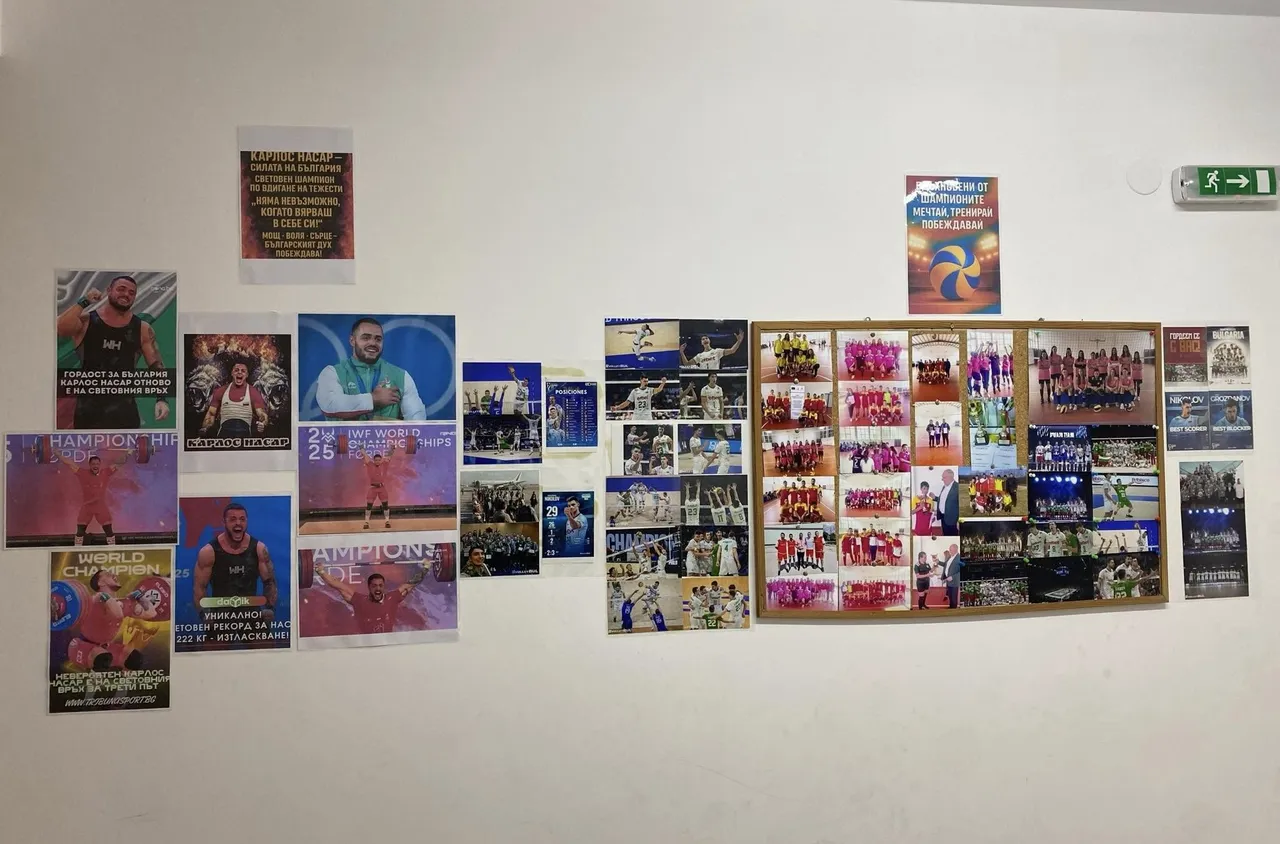 Ученици от Хаджидимово създадоха "Стена на славата" на българския спорт