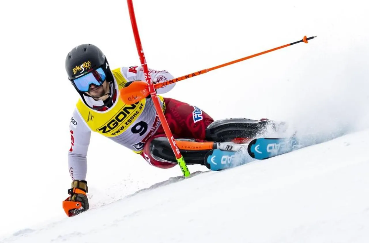 Алберт Попов отпадна от слалома на Олимпиадата