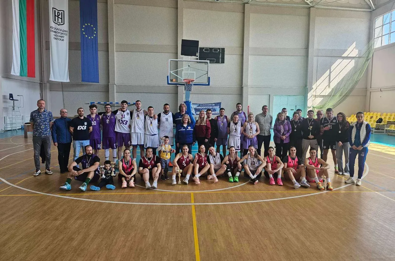 ЮЗУ "Неофит Рилски“ стана шампион по баскетбол 3×3 при мъжете