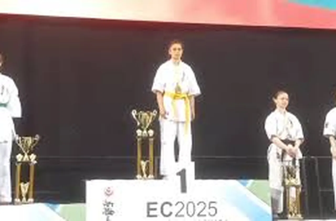 Петричанка е европейски шампион по карате