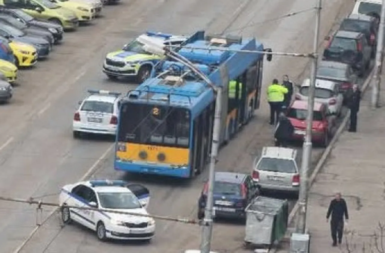 Тролейбус блъсна и уби жена в София
