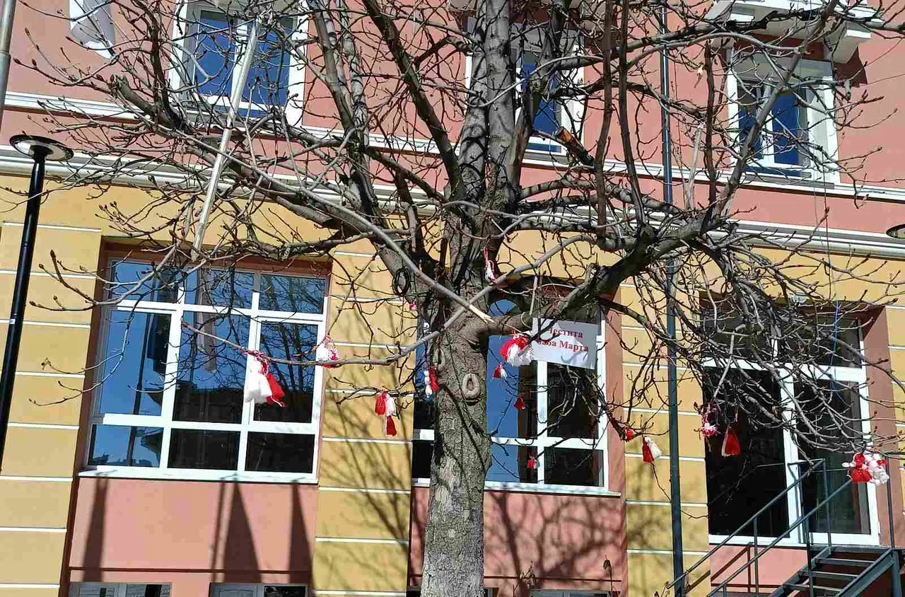 Деца украсиха Бобов дол с мартенички
