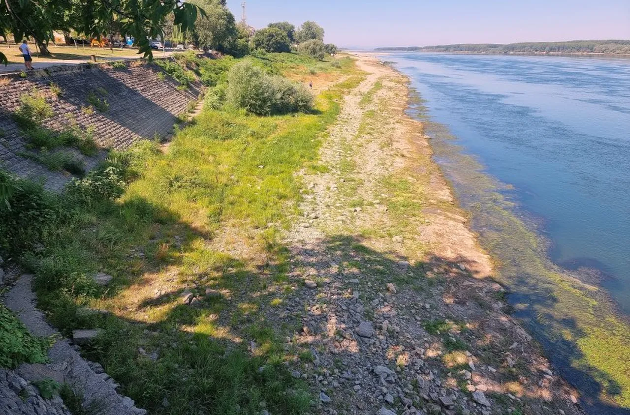 Спадът в новото на река Дунав не спира