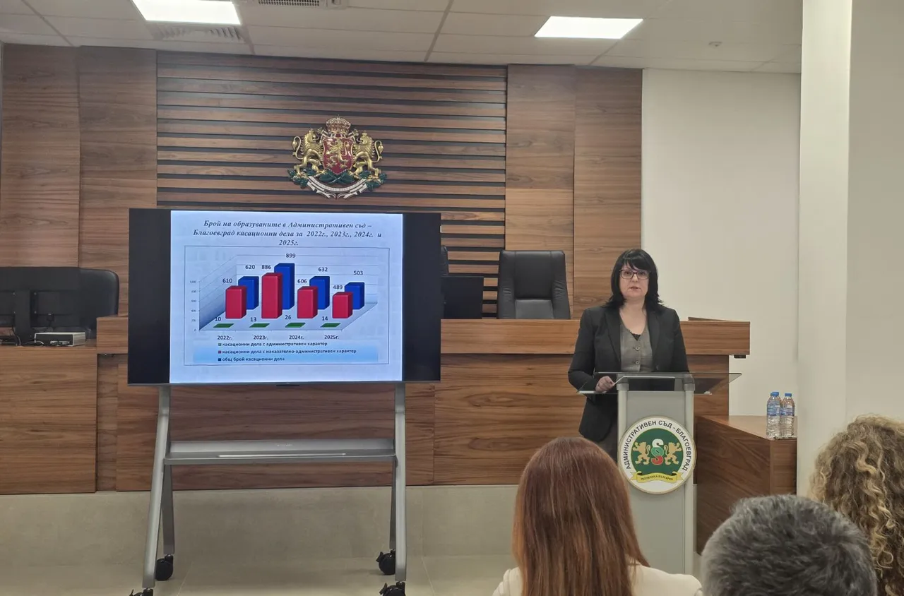 25% ръст на делата в Административен съд – Благоевград през 2025 г.